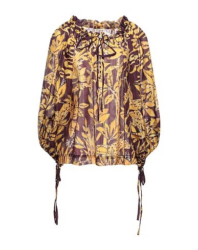 L' AUTRE CHOSE Silk top Plum 100% Silk
