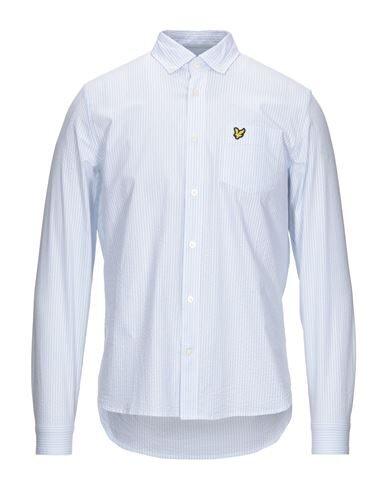 Click to view more detailed imagery on our partner's website Lyle & Scott Shirts In Sky Blue