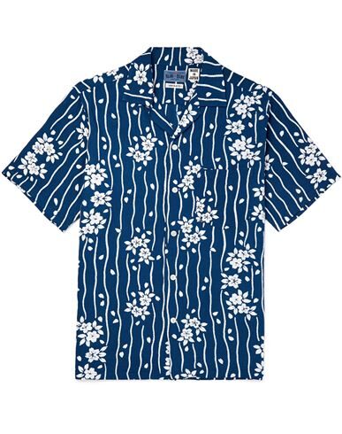Click to view more detailed imagery on our partner's website Blue Blue Japan Patterned Shirt In Blue