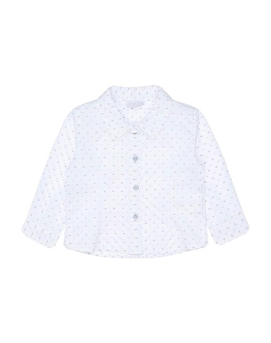 FUN & FUN Patterned shirt White 100% Cotton