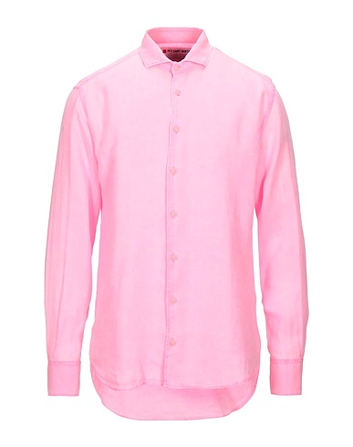 MC2 SAINT BARTH Camicia in lino Rosa 100% Lino