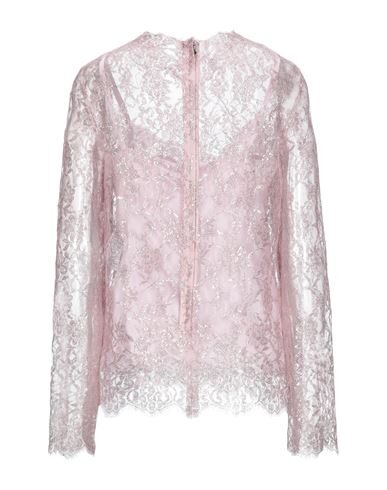 Shop Dolce & Gabbana Woman Top Pink Size 10 Metallic Polyester, Nylon