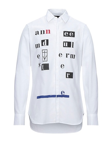 ZOOM ANN DEMEULEMEESTER - Solid colour shirt