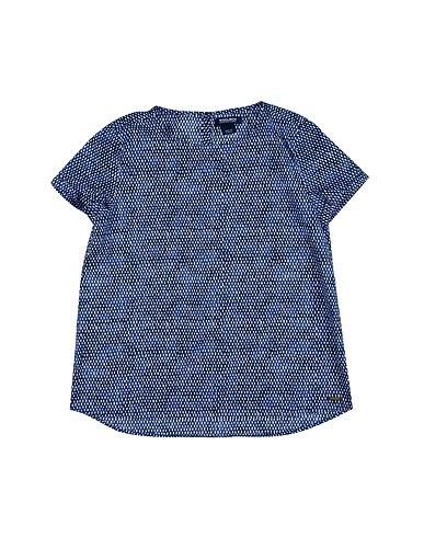 WOOLRICH Top Midnight blue 100% Cotton
