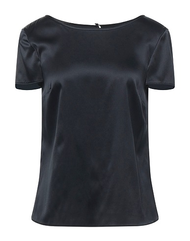 EMPORIO ARMANI Top Black 95% Silk, 5% Elastane
