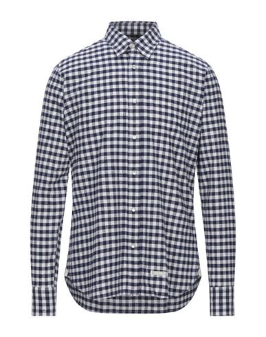 Click to view more detailed imagery on our partner's website Tintoria Mattei 954 Checked Shirt In Dark Blue