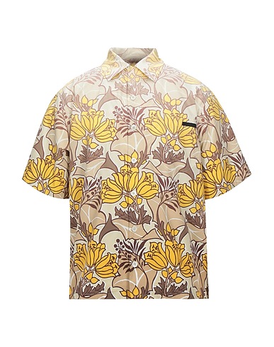 PRADA Shirts BEIGE 100% Cotton