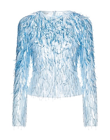 ALBERTA FERRETTI トップス アジュールブルー ナイロン 100%