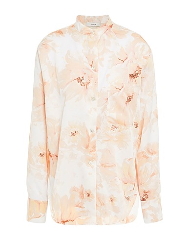VINCE. Floral shirts & blouses Light pink 100% Polyester