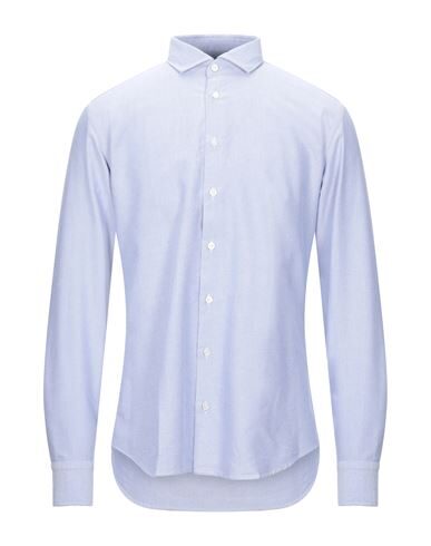 Click to view more detailed imagery on our partner's website Bastoncino Solid Color Shirt In Azure