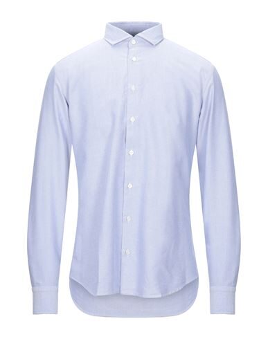 Bastoncino Solid Color Shirt In Azure