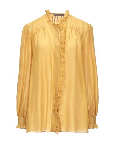 Alberta Ferretti Shirts In Yellow