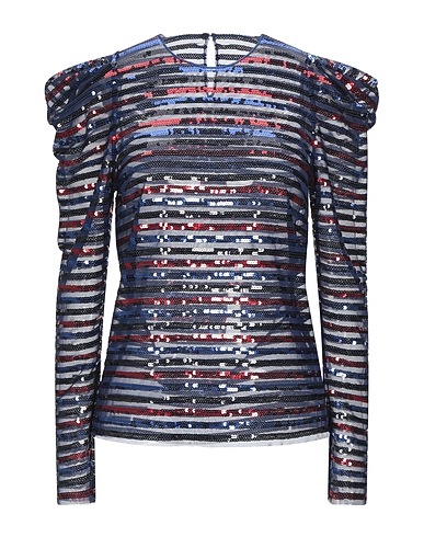 PHILOSOPHY di LORENZO SERAFINI Top Blue 100% Polyester, Polyamide