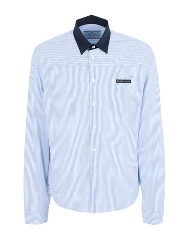 Prada Shirts In Sky Blue