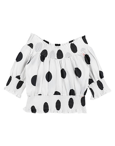 MSGM Top White 100% Cotton