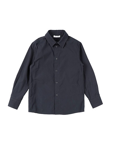 DOLCE&GABBANA Εμπριμέ πουκάμισο Μαύρο 100% Βαμβάκι