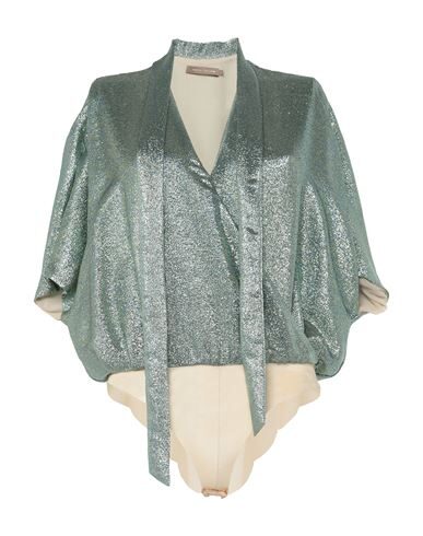 Space Simona Corsellini Blouses In Green