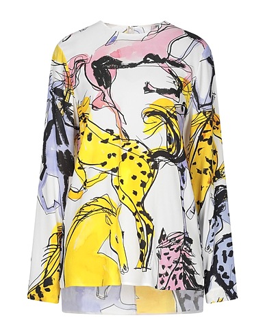 STELLA McCARTNEY Top White 97% Viscose, 3% Elastane