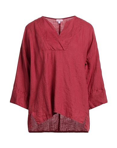 ROSSOPURO Top Brick 100% Linen