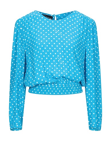 BOUTIQUE MOSCHINO Top Azure 100% Viscose