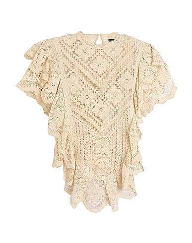 ISABEL MARANT Top Beige 100% Cotton