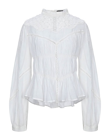 ISABEL MARANT Top White 100% Ramie, Polyester, Cotton