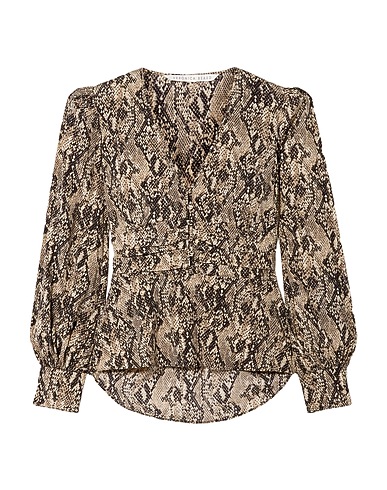 VERONICA BEARD Silk top Khaki 100% Silk