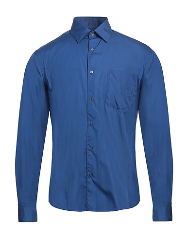 ASPESI Shirts Blue 100% Cotton