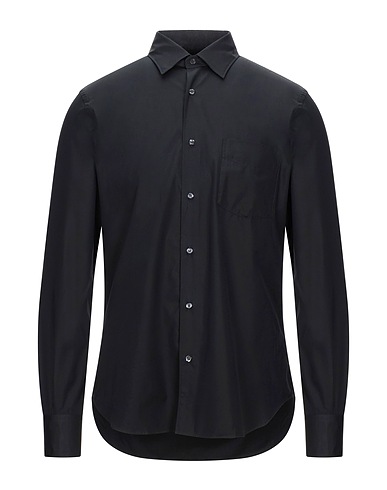 ASPESI Shirts Black 100% Cotton