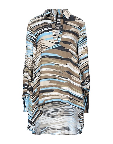 MANILA GRACE Top Celeste 100% Viscosa