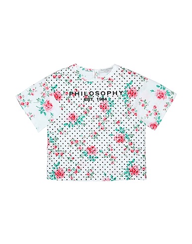 PHILOSOPHY di LORENZO SERAFINI Top White 100% Cotton