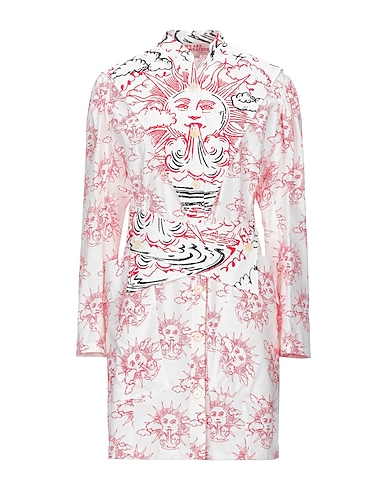 STELLA McCARTNEY Shirt dress White 100% Cotton