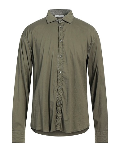 ALPHA STUDIO Chemise de couleur unie 96% Coton, 4% Élasthanne