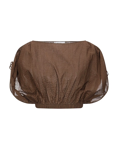 MARYSIA Top Dark brown 100% Cotton
