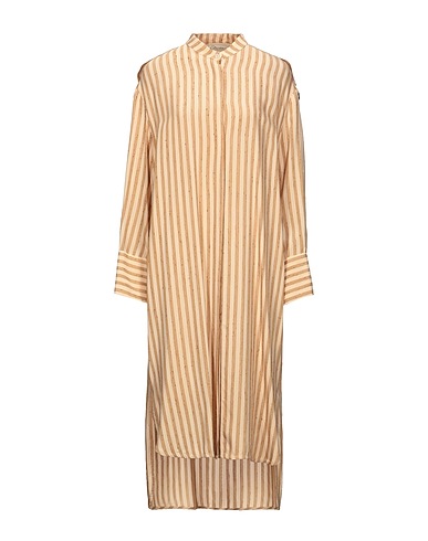 CLAUDIE Striped shirt Sand 100% Viscose