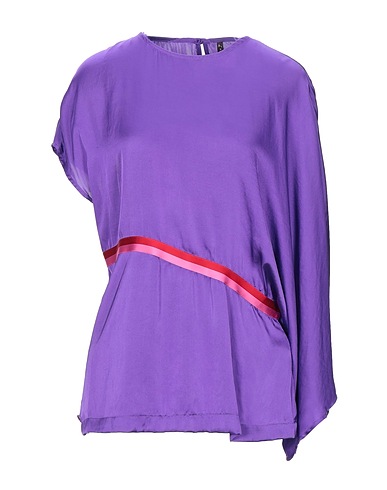 MANILA GRACE Top Viola 100% Poliestere