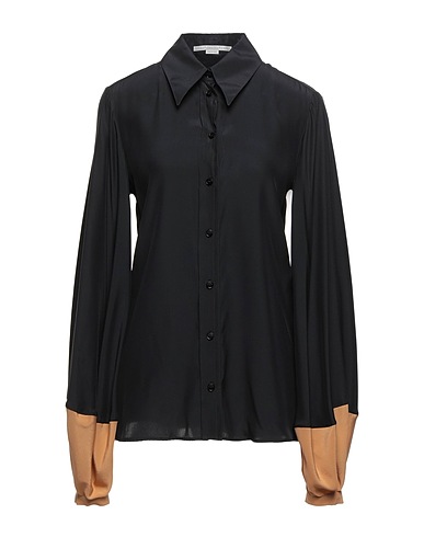 STELLA McCARTNEY Patterned shirts & blouses Black 100% Silk