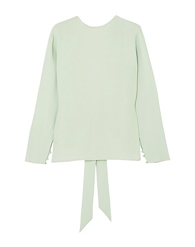 LES HÉROÏNES by VANESSA COCCHIARO Top Light green 76% Acetate, 24% Viscose