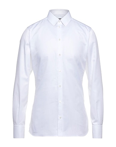 DOLCE&GABBANA Striped shirt GOLD White 100% Cotton