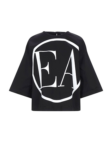EMPORIO ARMANI Top Nero 96% Cotone, 4% Elastan