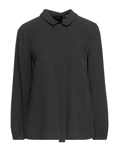 EMPORIO ARMANI Silk shirts & blouses Black 100% Silk, Polyester