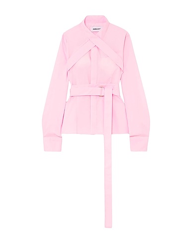 AMBUSH Shirts & blouses with bow Pink 100% Cotton