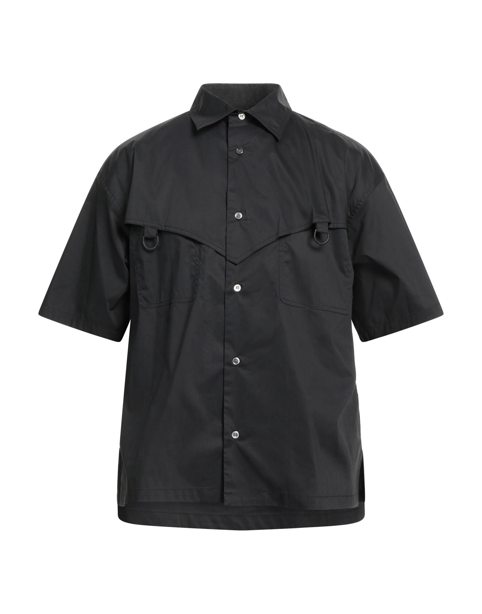 AMBUSH半袖シャツ　週末価格‼️ AMBUSH | 柄入りシャツ ブラック メンズ | YOOX