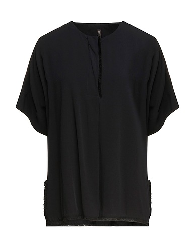 MANILA GRACE Top NERO 100% Viscose