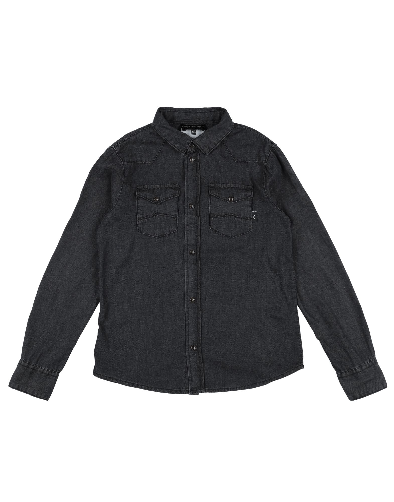 EMPORIO ARMANI - Denim shirts