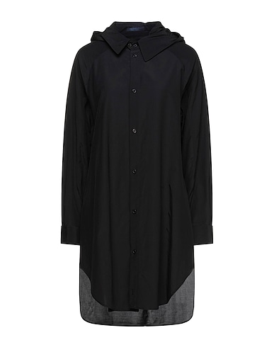 YOHJI YAMAMOTO Solid colour shirts & blouses Black 55% Rayon, 45% Cotton
