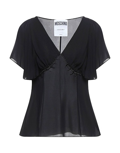 MOSCHINO Silk top Black 100% Silk