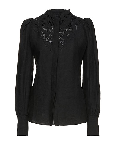 ISABEL MARANT Lace shirts & blouses Black 100% Linen