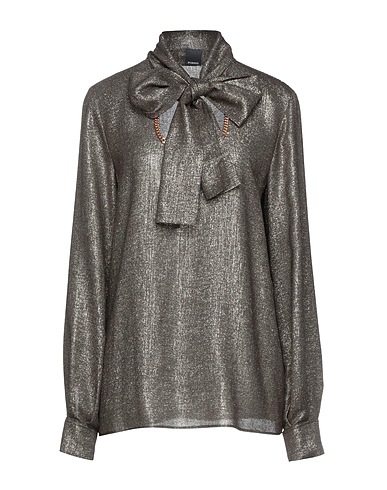PINKO Top Gold 75% Viscose, 10% Polyester, 10% Wool, 5% Polyamide, Aluminium