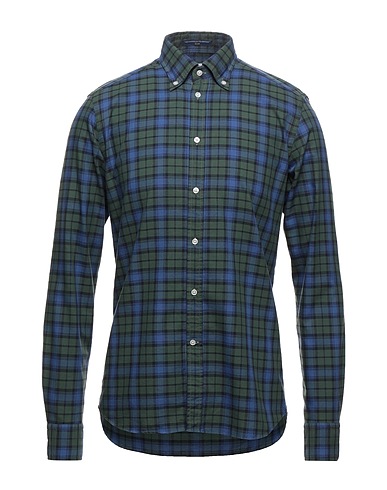 B.D.BAGGIES Checked shirt Midnight blue 100% Cotton
